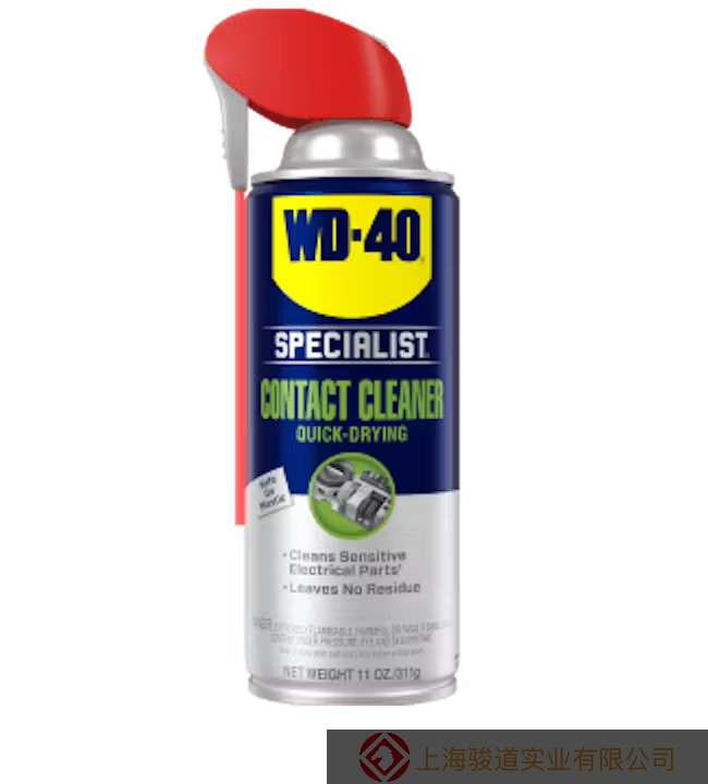 南昌美国 WD-40 Specialist® Contact Cleaner 一种专业的电子接触清洁剂 能够地清除敏感电子和电气设备上的油脂、污垢、助焊剂残留物和凝结水