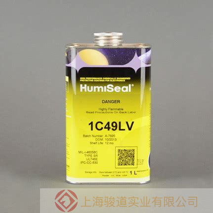 南昌美国 HumiSeal 1C49 一种湿固化、高固含量、无VOC的硅胶保护涂层 ，为印刷电路组装提供